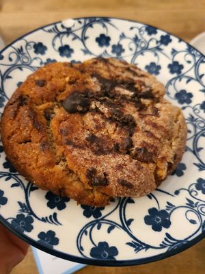 Choco peanut cookie at Nobiko in Cologne