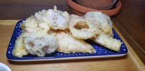 Tempura Vegetables at Nobiko in Cologne