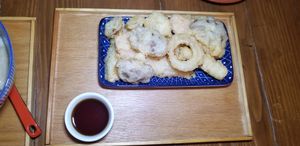 Vegetable Tempura at Nobiko in Cologne