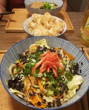 02    Yaki udon (ohne Brühe!) at Nobiko in Cologne