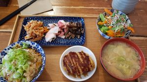 Vegan teishoku at Nobiko in Cologne