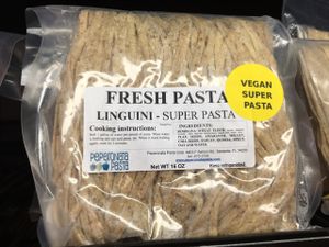 Fresh linguini at Peperonata Pasta & Empanadas in Sarasota