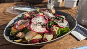 Vegane Poke Bowl  at Seeblick in Norddorf