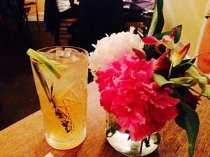 Dark and stormy cocktail  at The East Sydney Hotel in Sydney