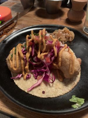 Baja Burrito  at Don Taco Tequila in San Miguel De Allende