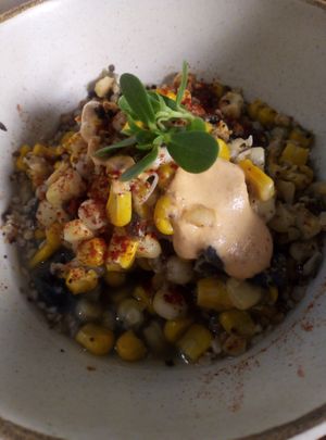 Esquites at Don Taco Tequila in San Miguel De Allende