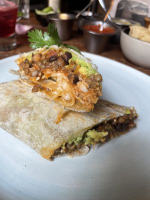 Burrito at Don Taco Tequila in San Miguel De Allende