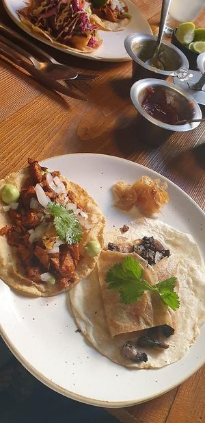 Pastor and Norteño tacos at Don Taco Tequila in San Miguel De Allende