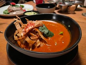 tasty soup at Don Taco Tequila in San Miguel De Allende