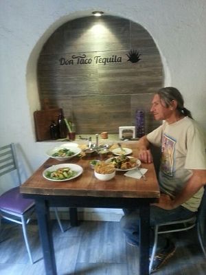 Salads, dips and more 😋 at Don Taco Tequila in San Miguel De Allende