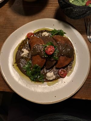 Empanadas de la milpa   at Don Taco Tequila in San Miguel De Allende