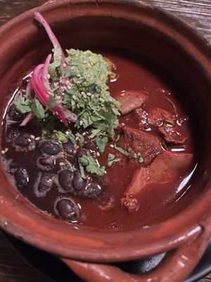 Mixiote de setas   at Don Taco Tequila in San Miguel De Allende