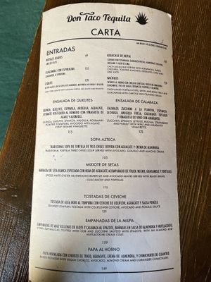   at Don Taco Tequila in San Miguel De Allende