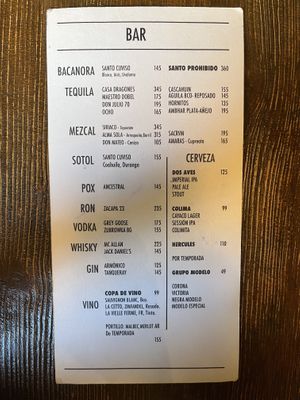   at Don Taco Tequila in San Miguel De Allende