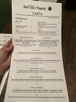   at Don Taco Tequila in San Miguel De Allende