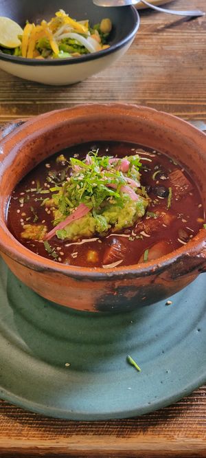 Mixiote de Setas at Don Taco Tequila in San Miguel De Allende