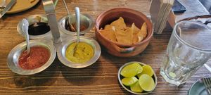 Salsas y Totopos at Don Taco Tequila in San Miguel De Allende