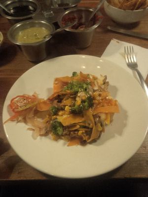 Papa Vegetariana at Don Taco Tequila in San Miguel De Allende