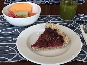 ate the strawberry tarte the next day for breakfast in my hotel at Don Taco Tequila in San Miguel De Allende