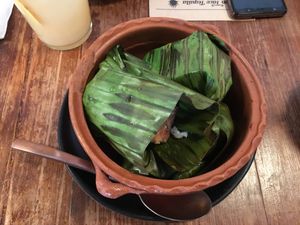 Los tamales no están buenos  at Don Taco Tequila in San Miguel De Allende