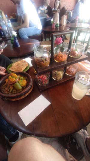  at Zeitoun Cafe in Marrakech