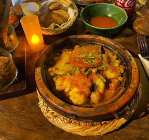   at Zeitoun Cafe in Marrakech