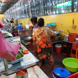 stall at Rasini's Vegetarian Kitchen - Restaurant 1998 in Penang