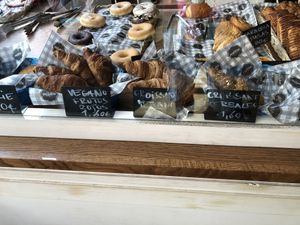 Croissant at La Rollerie - San Jeronimo in Madrid