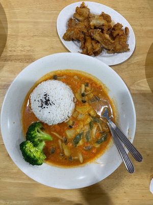 🍛Japanese Curry Rice RM13.00 (request to omit butter)
Kindmeal Discount: 10% 1x RM 11.70
 at Lohas Vegetarian Bistro in Petaling Jaya