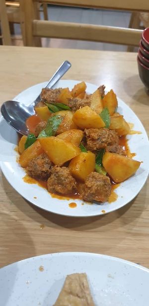 Nyonya curry veggie mutton at Lohas Vegetarian Bistro in Petaling Jaya