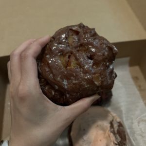 apple fritter  at Valkyrie Doughnuts in Orlando