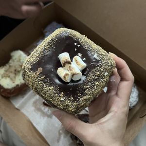 s’mores   at Valkyrie Doughnuts in Orlando