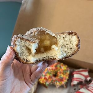apple churro  at Valkyrie Doughnuts in Orlando