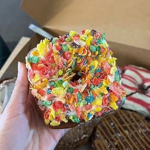 fruity pebbles  at Valkyrie Doughnuts in Orlando