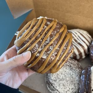 caramel apple  at Valkyrie Doughnuts in Orlando