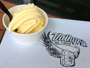 Mango Dole Whip at Valkyrie Doughnuts in Orlando