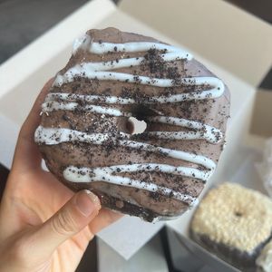 oreo cheesecake at Valkyrie Doughnuts in Orlando
