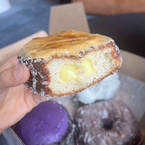 pumpkin creme brulee at Valkyrie Doughnuts in Orlando