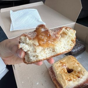 apple filled churro at Valkyrie Doughnuts in Orlando