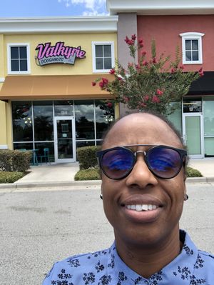 I’m so excited!!! at Valkyrie Doughnuts in Orlando