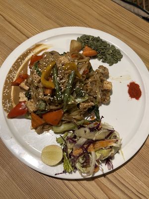 Pad Thai  at Bodhi Greens in Dharamshala