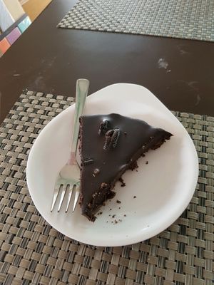 Oreo cake at Bodhi Greens in Dharamshala