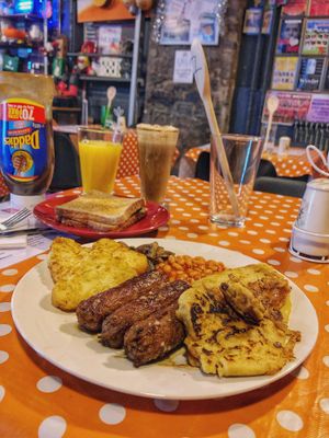 Full Vegan English Breakfast ?  at Manchester Vegan Cafe in Manchester