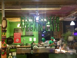 Manchester Vegan Cafe at Manchester Vegan Cafe in Manchester