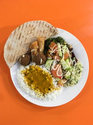 MVC Lunch Box at Manchester Vegan Cafe in Manchester