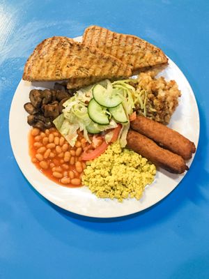 All Day Breakfast at Manchester Vegan Cafe in Manchester