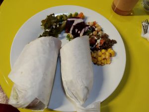 Good and simple food at Manchester Vegan Cafe in Manchester