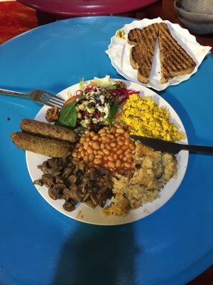 All day breakfast 🤤 at Manchester Vegan Cafe in Manchester