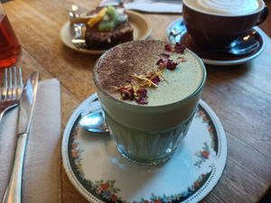 Matcha Latte at Folk in Byron Bay