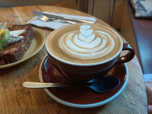 Soy Latte at Folk in Byron Bay